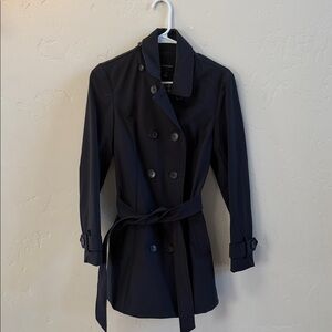 41 Hawthorn Black Trench Coat